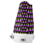 Princess Crown Rainbow Emoji Poop High-Top Sneakers (Left Shoe Back)
