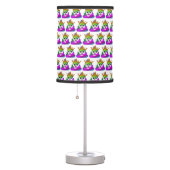 Princess Crown Rainbow Emoji Poop Table Lamp (Right)
