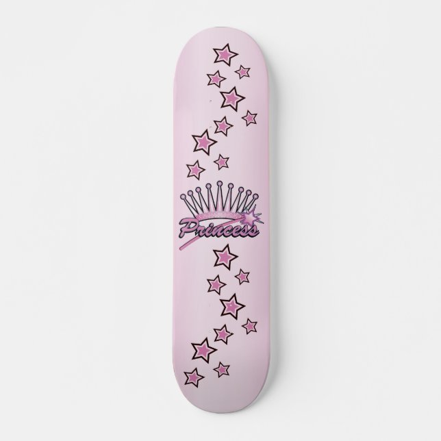 Princess Crown Skateboard Deck (Front)