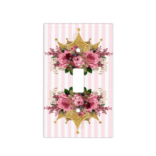 Princess Crown Switch Plate