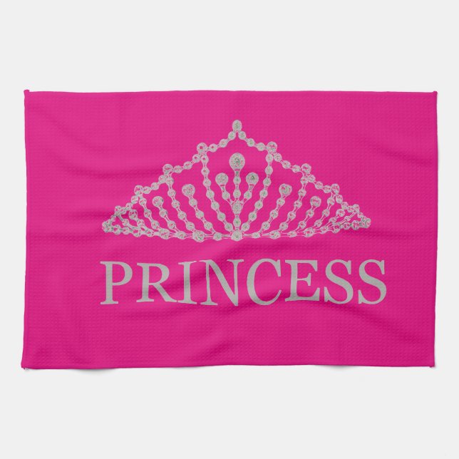 Princess Crown Towel (Horizontal)