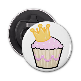 Princess Cupcake Bottle Opener