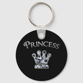 Princess Diamond Crown Keychain