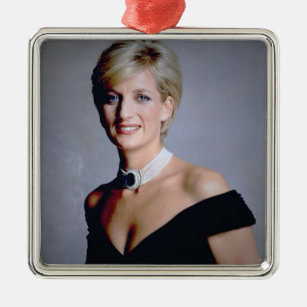Princess Diana 1997 Metal Ornament
