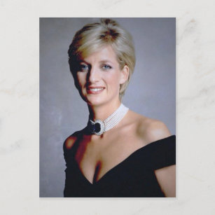 Lady Diana Prinzessin von Wales Postkarte 