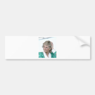 Princess Diana Australia 1988 Bumper Sticker