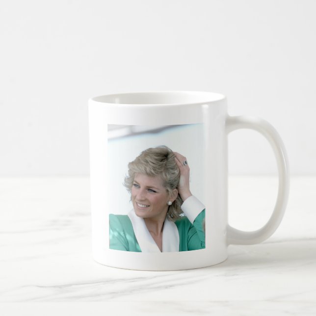 Princess Diana Australia 1988 Coffee Mug (Right)