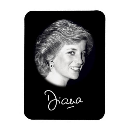 Princess Diana autograph Magnet