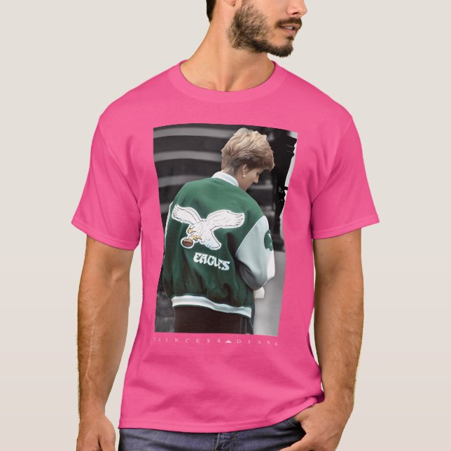 Princess Diana Eagles Jacket T-Shirt (Front)