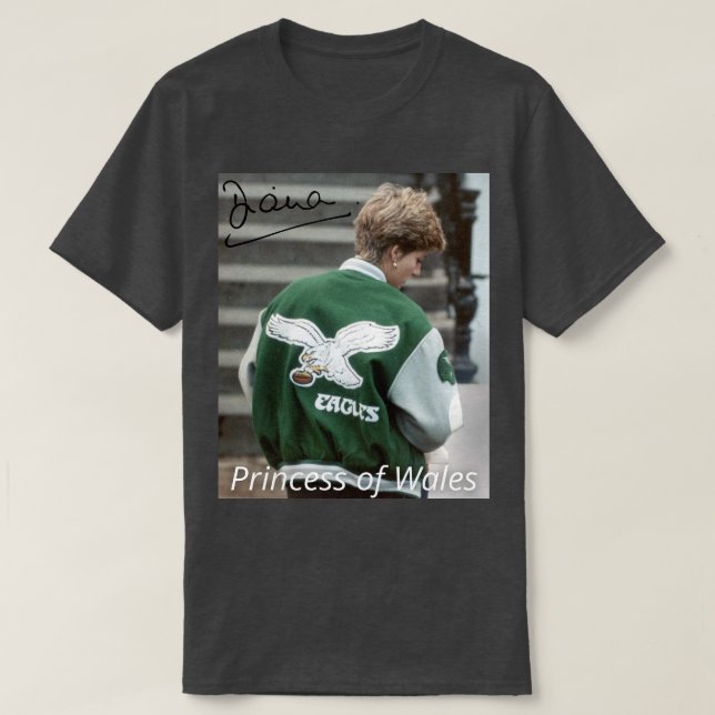Princess Diana Eagles T-Shirt (Design Front)