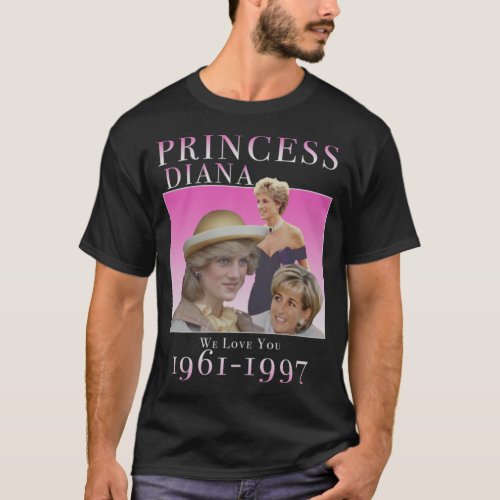 Princess Diana Homage Active  T_Shirt