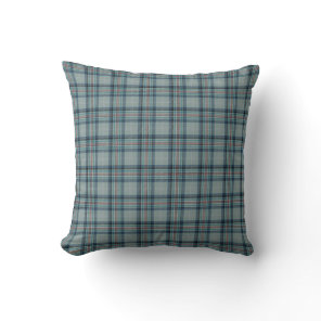 Princess Diana Memorial Tartan Throw Pillow