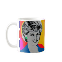 Princess Diana Pop Art Mug