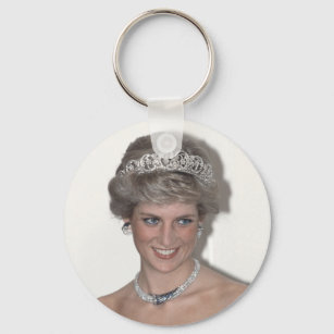 Princess Diana Sparkles in Germany Keychain