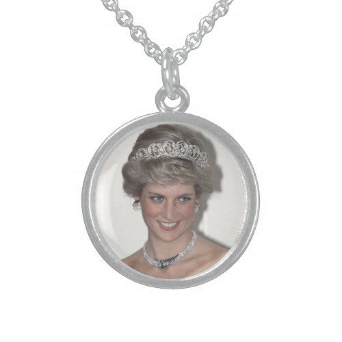 Princess Diana Sterling Silver Necklace