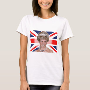 Princess Diana Union Jack T-Shirt