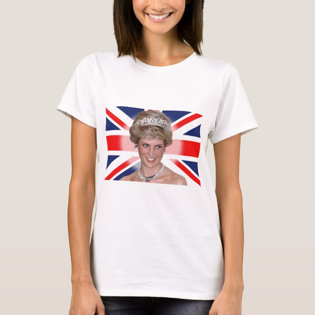 Princess Diana Union Jack T-Shirt (Front)