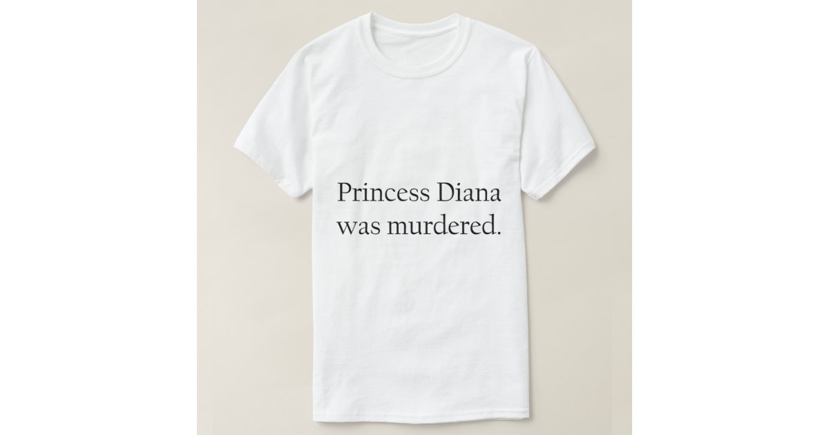 Princess Diana T Shirt Diana Spencer Princess of Wales 