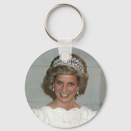 Princess Diana Washington 1985 Keychain
