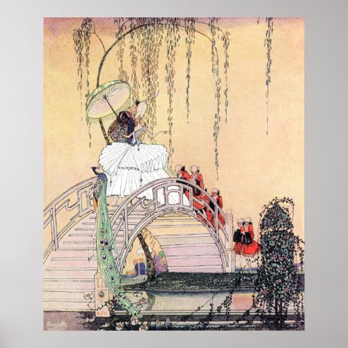 Princess Diaphanie by Kay Nielsen Poster