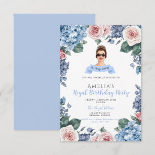Princess Diaries 30th Birthday milenial Invitation