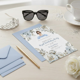 Princess Diaries 30th Birthday milenial Invitation