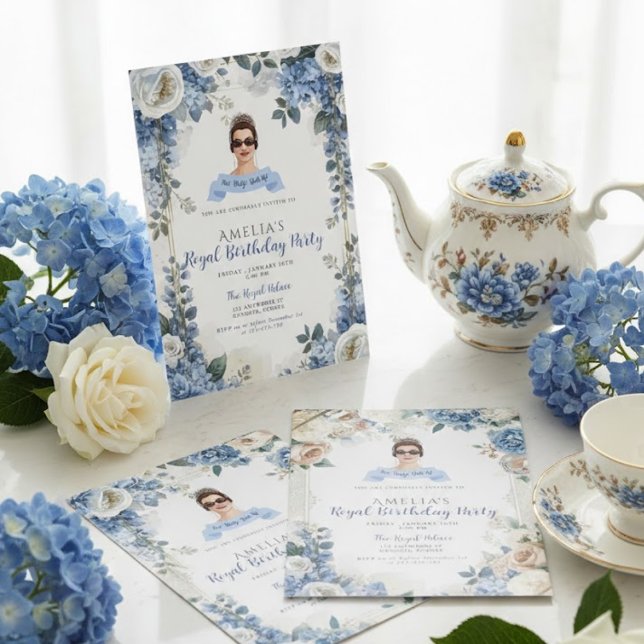 Princess Diaries 30th Birthday milenial Invitation (Creator Uploaded)