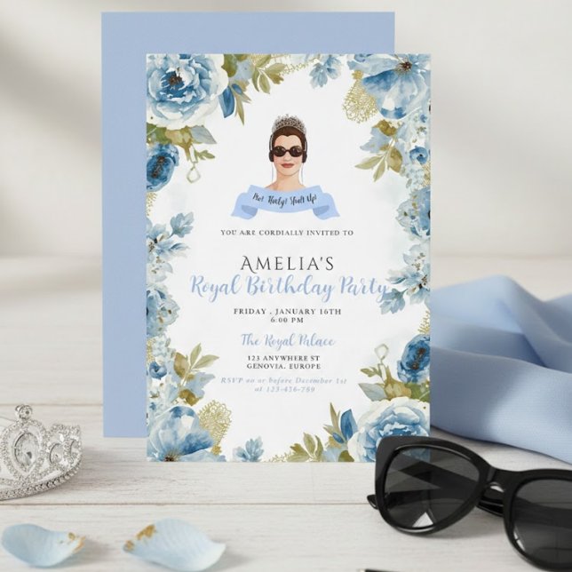 Princess Diaries 30th Birthday milenial Invitation (Creator Uploaded)