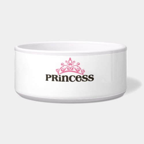 Princess Dog Bowl