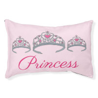 Princess Dog Pink Silver Tiara Royalty Queen Crown