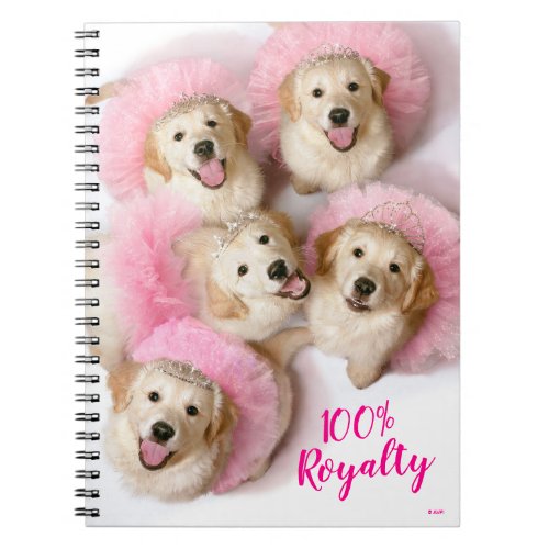 Princess Dogs in Tiaras Notebook