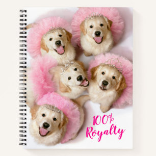 Princess Dogs in Tiaras Notebook