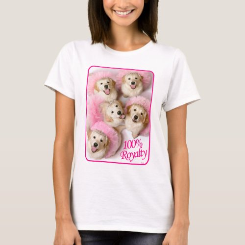 Princess Dogs in Tiaras T_Shirt