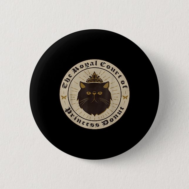 Princess Donut Mongo Edition Dungeon Crawler Carl  Button (Front)