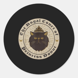 Princess Donut Mongo Edition Dungeon Crawler Carl Classic Round Sticker