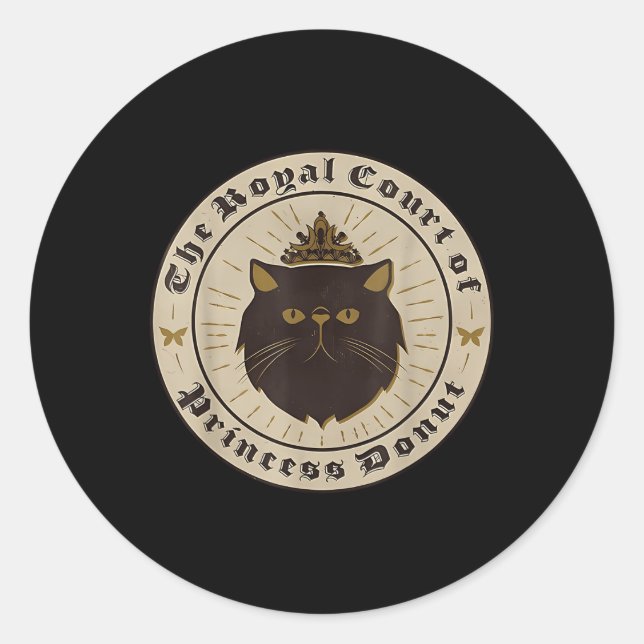 Princess Donut Mongo Edition Dungeon Crawler Carl  Classic Round Sticker (Front)