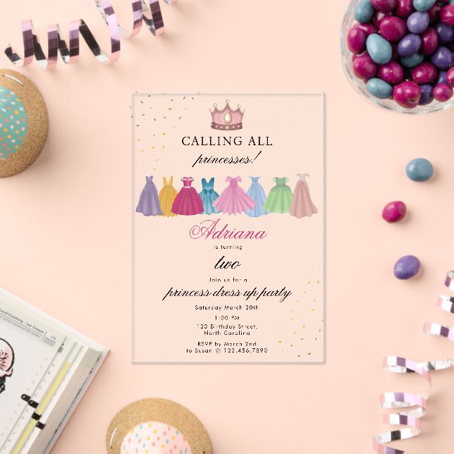 open lace back dress Ymyfdyj Princess Birthday Party Invitations, Princess Dress Up Birthday  Invitations Cards for Kids, Girls Magical Fill in The Blank Birthday Party  Invites, 20 Invitation Cards With 20 Envelopes -C35 : Amazon.sg: Toys