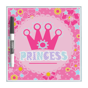 Princess Dry Erase Board