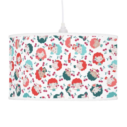  Princess earrings Ceiling Lamp (Back)