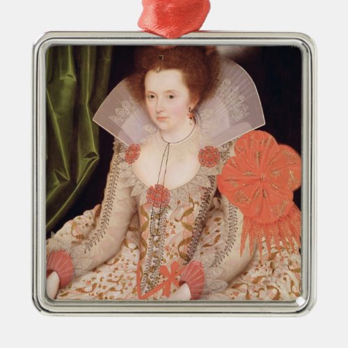 Princess Elizabeth daughter of James I 1612 Metal Ornament