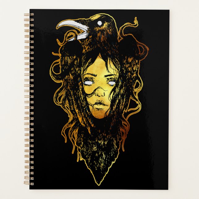 Princess Embraced by a Crow Planner (Front)