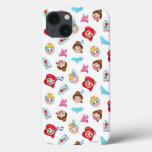 Princess Emoji Pattern iPhone 13 Case