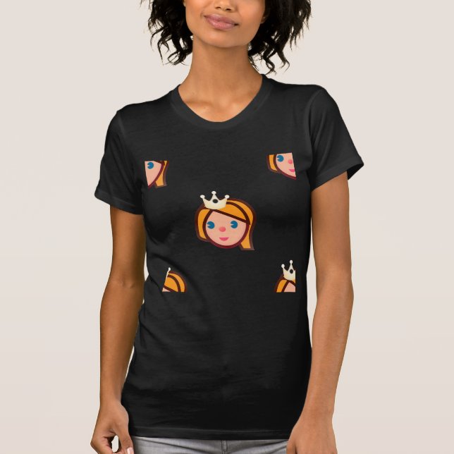 princess emoji T-Shirt (Front)