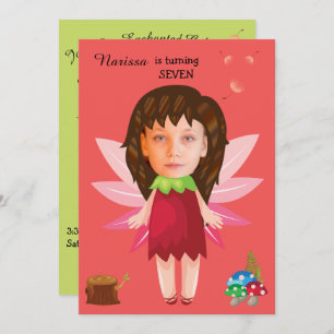 Princess Fairy Tale Birthday Invitation