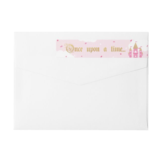 Princess Fairytale Return Address Labels (Back)