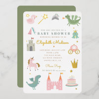 Princess fairytale unicorn Baby Shower