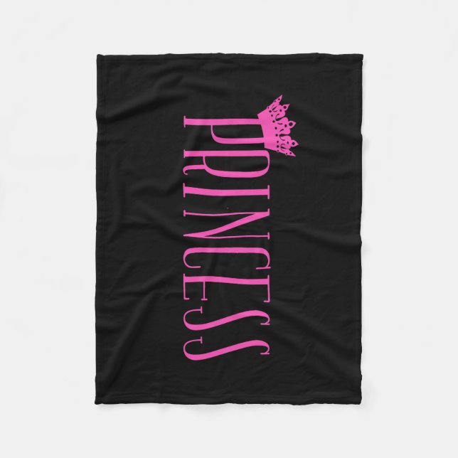 "PRINCESS" Fleece Blankets (Front)