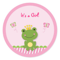 Princess Frog Fairy Tale Envelope Seals Stickers