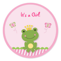 Princess Frog Fairy Tale Envelope Seals Stickers