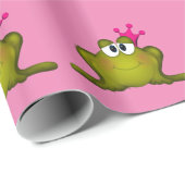 Princess Frog Wrapping Paper | Zazzle
